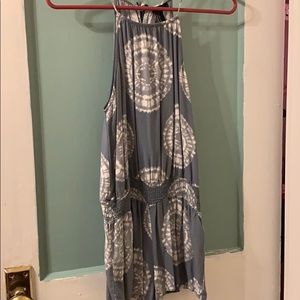 Forever 21 Blue and White Romper